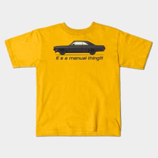 Manual Thing Black Kids T-Shirt